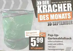 V Baumarkt Pop-Up Gartenabfallsack Angebot