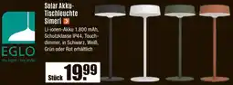 V Baumarkt EGLO Solar Akku Tischleuchte Simeri Angebot