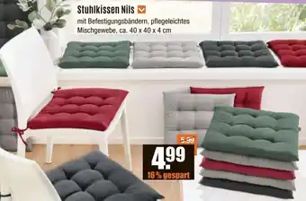 V Baumarkt Stuhlkissen Nils Angebot