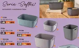 V Baumarkt CURVER Serie "Softex" Angebot