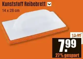 V Baumarkt Kunststoff Reibebrett Angebot