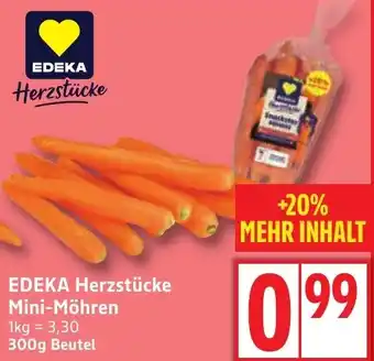 Edeka EDEKA Herzstücke Mini-Möhren Angebot