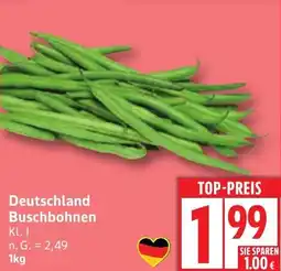 Edeka Deutschland Buschbohnen Angebot
