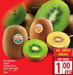 Edeka Neuseeland Zespri Jumbo-Kiwi, grün oder gold Angebot