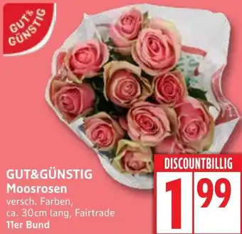 Edeka GUT&GÜNSTIG Moosrosen Angebot