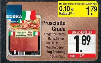 E-Center Prosciutto Crudo Angebot