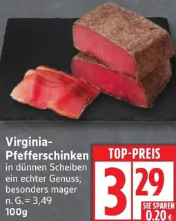 Edeka Virginia-Pfefferschinken Angebot