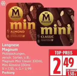 Edeka Langnese Magnum Angebot