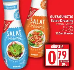 Edeka GUT&GÜNSTIG Salat-Dressing Angebot