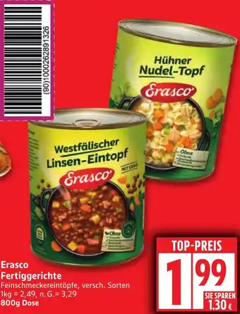 Edeka Erasco Fertiggerichte Angebot