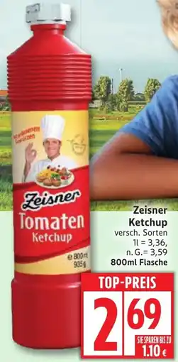 Edeka Zeisner Ketchup Angebot