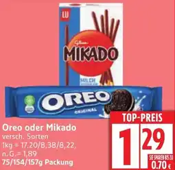 Edeka Oreo oder Mikado Angebot