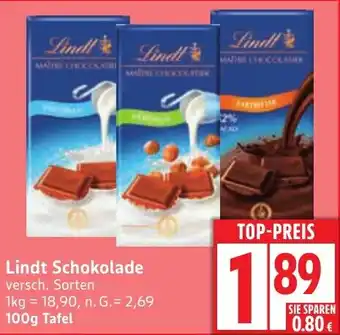 Edeka Lindt Schokolade Angebot