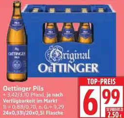 Edeka Oettinger Pils Angebot