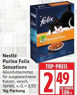 Edeka Nestlé Purina Felix Sensations Angebot