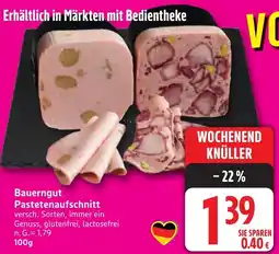 Edeka Bauerngut Pastetenaufschnitt Angebot