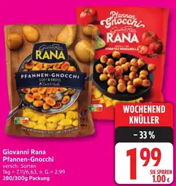 Edeka Giovanni Rana Pfannen-Gnocchi Angebot