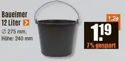 V Baumarkt Baueimer Angebot