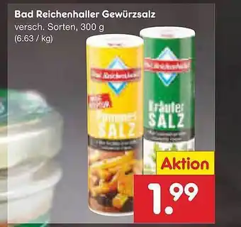 Netto Marken-Discount Bad Reichenhaller Gewürzsalz Angebot