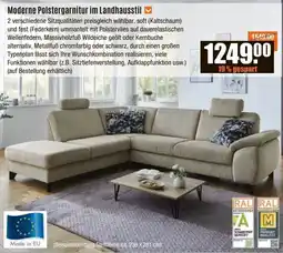 V Baumarkt Moderne Polstergarnitur im Landhausstil Angebot