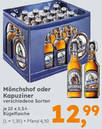 Globus Baumarkt Mönchshof oder Kapuziner Angebot