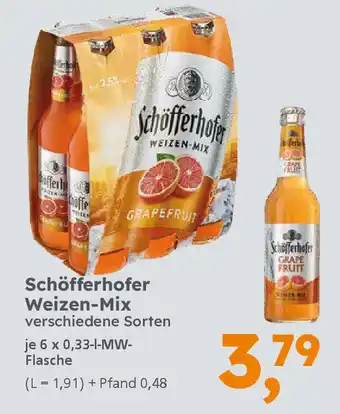 Globus Baumarkt Schöfferhofer Weizen-Mix Angebot