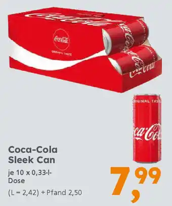 Globus Baumarkt Coca-Cola Sleek Can Angebot