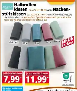 Norma Halbrollen-kissen oder Nackenstützkissen Angebot