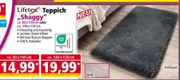 Norma Lifetex Teppich Shaggy ca. 100 x 150 cm Angebot