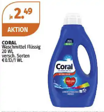 Müller Coral Waschmittel Flüssig Angebot