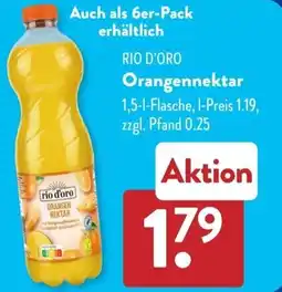 Aldi Süd RIO D'ORO Orangennektar Angebot