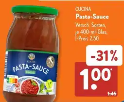 Aldi Süd CUCINA Pasta-Sauce Angebot