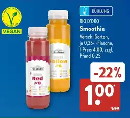 Aldi Süd RIO D'ORO Smoothie Angebot