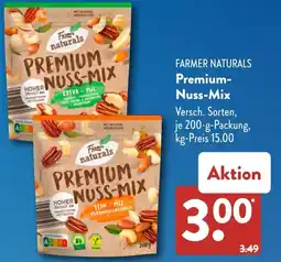 Aldi Süd FARMER NATURALS Premium- Nuss-Mix Angebot