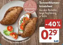 Aldi Süd Sonnenblumen- krüstchen Angebot