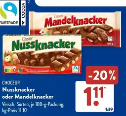 Aldi Süd CHOCEUR Nussknacker oder Mandelknacker Angebot