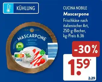 Aldi Süd CUCINA NOBILE Mascarpone Angebot