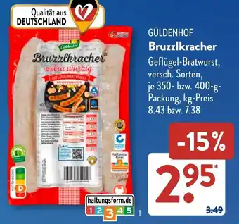 Aldi Süd GÜLDENHOF Bruzzlkracher Angebot