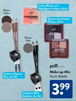 Aldi Süd P2 Make-up-Mix Angebot