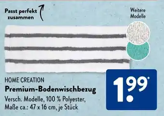 Aldi Süd HOME CREATION Premium-Bodenwischbezug Angebot