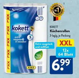 Aldi Süd KOKETT Küchenrollen Angebot