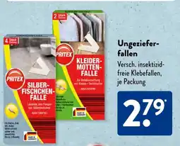 Aldi Süd Ungeziefer- fallen Angebot