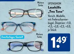 Aldi Süd UP2FASHION Lesehilfe ,,Two Tone" Angebot