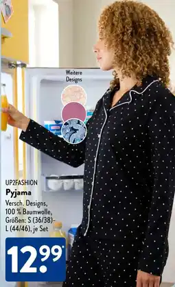 Aldi Süd UP2FASHION Pyjama Angebot