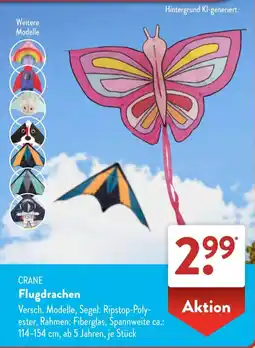Aldi Süd CRANE Flugdrachen Angebot