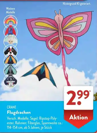 Aldi Süd CRANE Flugdrachen Angebot