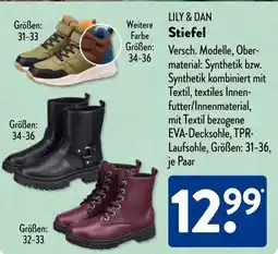 Aldi Süd LILY & DAN Stiefel Angebot