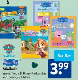 Aldi Süd Peppa Pig Minibuch Angebot