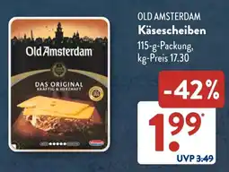 Aldi Süd OLD AMSTERDAM Käsescheiben Angebot