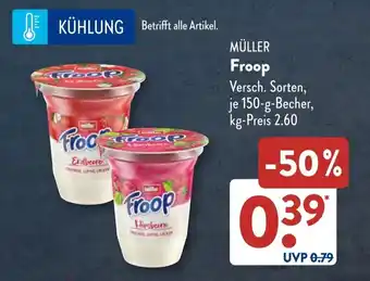 Aldi Süd MÜLLER Froop Angebot